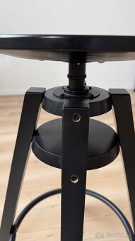 Barova cierna stolicka ikea - 2