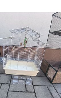 Predám klietky pre papagáje. - 2
