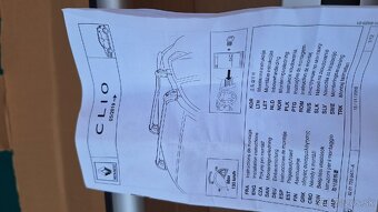 Renault clio V strešný nosič - 2