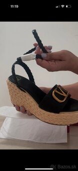 Valentino sandale s platformou - 2