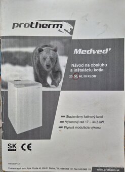 Plynovy kotol Protherm klom 30 - 2