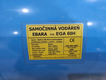 Domáca vodáreň Ebara EGA 60 H - 2