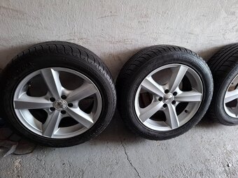 Alu 5x100 r16 zimne pneumatiky 205/55 r16 - 2