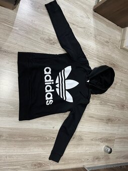 adidas cierna mikina - 2