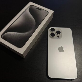 iPhone 15 Pro Max, White Titanium - 2