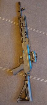 Ak-74 Tactical CM 0.76 Celokov plus výbava - 2