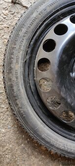 Dojazdové koleso Opel 5×110 R16 – stará pneumatika DOT 1006 - 2