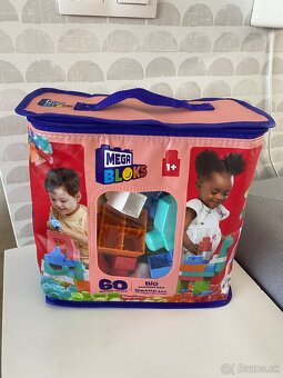 Mega Blocks plastová stavebnica v obale 60ks - 2