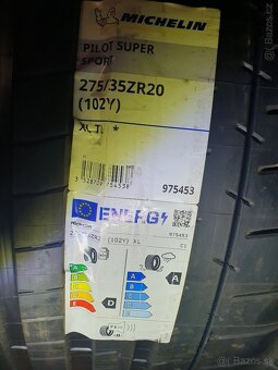 Predám nové let.pneu. Michelin PSS 245/40+275/35 R20 - 2