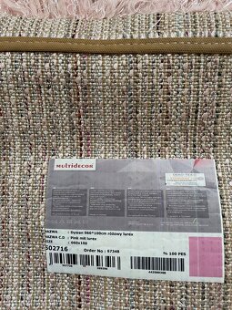 Koberec Multidecor Pink milt lurex 60x100 - 2