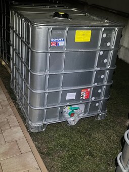 Plechové ibc 1000L - 2