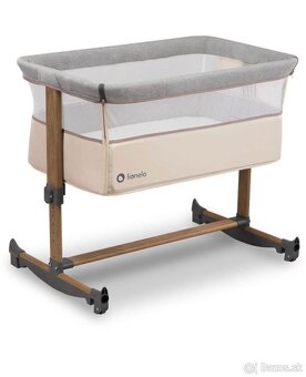 Cestovna postieľka Lionelo Leonie Beige Sand Grey - 2