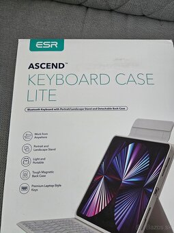 ESR Ascend Keyboard Case Lite – iPad Pro 11" / Air 4–5 - 2