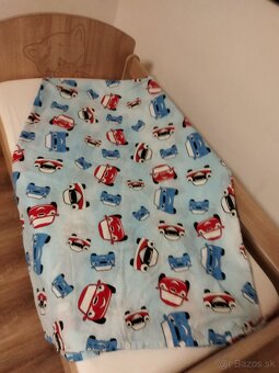 4 ks Detské bavlnené obliečky na vankúš a prikrývku+ mantine - 2