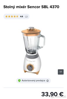 Mixer a odšťavovač - 2