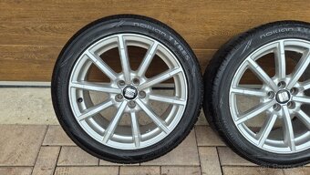 Predám originál elektróny AUDI 5x100 R17 - 2