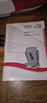 Predám detskú sedačku Britax Römer Kidfix XP - 2