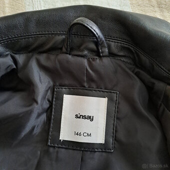 Koženková bunda 146 - 2