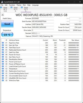 WD30PURZ- 3TB Surveillance HDD - 2
