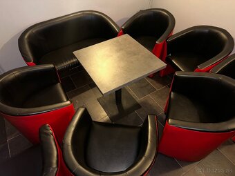 Barové kreslo a stôl - 2