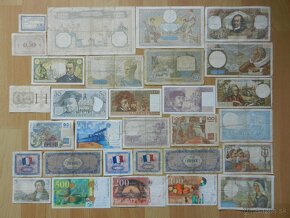 Bankovky Francuzko,Švajčiarsko a iné - 2