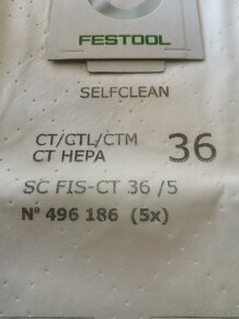 Festool vrecká do vysavačov selfclean 36 - 2
