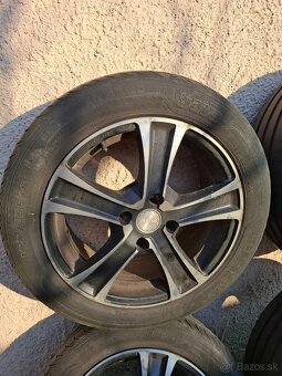 alu disky s letnymi pneumatikami 195/55 R16 - 2