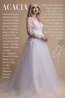 Nové krásne svadobné šaty Acacia - 2