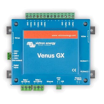 Ovládací panel na fotovoltiku - Victron Energy Venus GX - 2