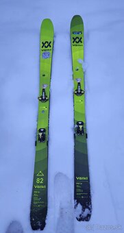 Skialp lyže Völkl Kohla Rise Up 82 163cm+pásy - 2