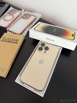 Predám IPhone 14 PRO GOLD, 128gb - 2
