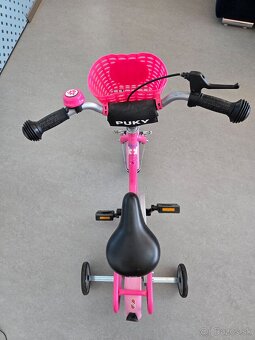 Detský bicykel Puky Steel 12" Pink - 2