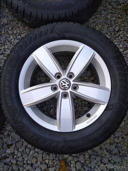 Alu 5 x 100 15" + zimné pneu 185/65 15. - 2