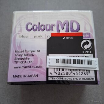 maxell MD80 Colour / 5ks (predaj iba ako celok) - 2