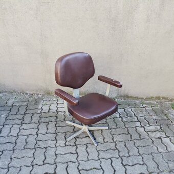 Retro Barber otocne kreslo kadernicke 1960 Vintage - 2