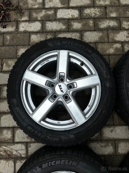 Predám elektrony ats 5x112 + zimné pneu Michelin 205/55 r16 - 2