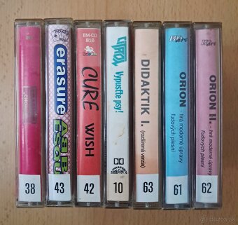 Predám audiokazety - 2