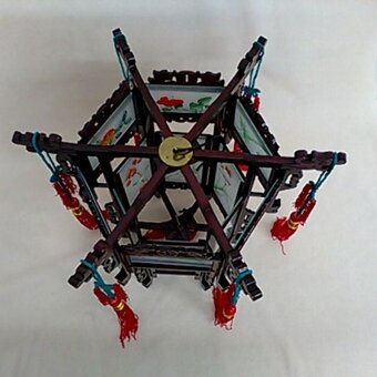 Retro cinsky lampion - dekoracny - 2