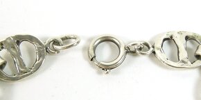 Náramok (striebro) - v štýle Daniela Brunovskeho - 2