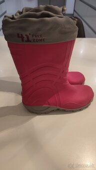 Detské zateplené gumáky - 2