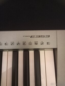 Predam klavesy psr E353 - 2