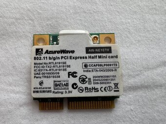 AzureWave Wifi karta do notebooku + anteńa - 2
