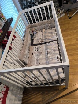 Detská postieľka + matrac - 2