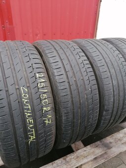 Letne 215/50R17 Continental - 2