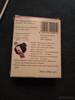 Test na Formaldehyd - 2