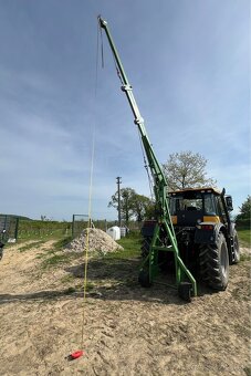 Žeriav na traktor - 2