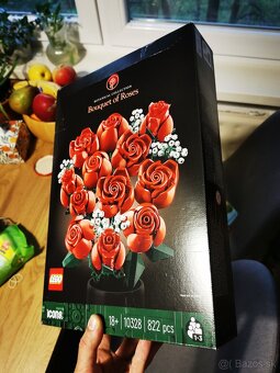 Lego kytica, ruže - Bouqet of Roses - 2