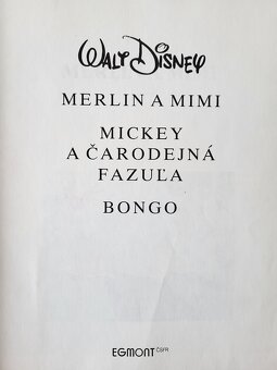 Walt Disney 3v1 - Mickey a čarodejná fazuľa, Bongo, Merlin a - 2