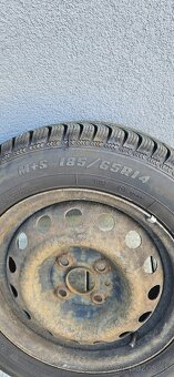 Predám komplet zimnú sadu na Kia Rio r.2010 - 2