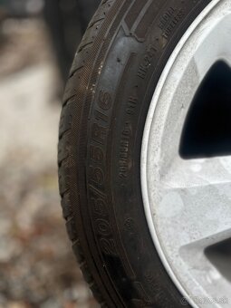 Predám originál ALU disky Ford 16” s novými pneumatikami - 2